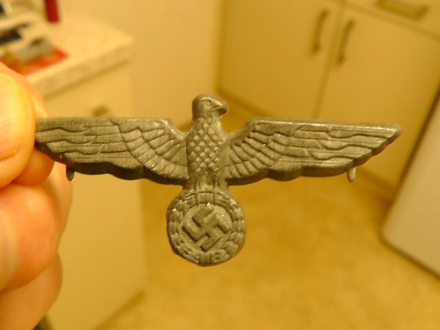 {CATEGORY} - Unknown German manufacturer. unusual world war two German Heer (army) cap Eagle Antique & Militaria in 
