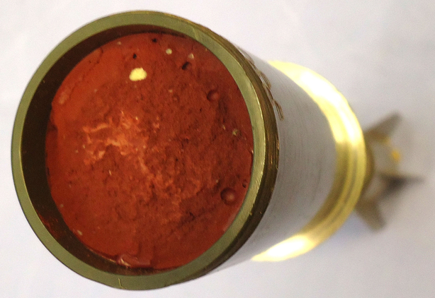 INERT DEACTIVATED. British, Early Pattern, 40MM High Explosive Fragmentatioon Rifle Grenade. - O 2057 INERT DEACTIVATED. British, Early Pattern, 40MM High Explosive Fragmentatioon Rifle Grenade. - O 2057  Other Ammunition - {CATEGORY}