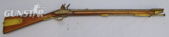 H. Nock Extremely Rare, Original, Quality, British, Henry Nock, Number 2 on the Breech, Screwless Lock Volunteer .65 inch Baker Rifle. Sn 21851:2 Muzzleloader .65 Cal Muzzleloader Rifle - {CATEGORY}