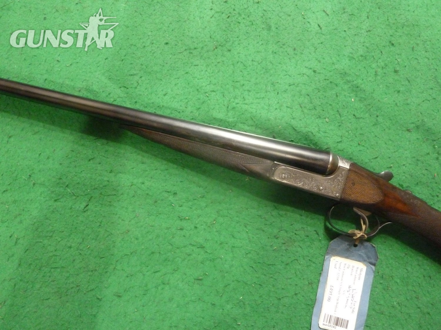  William Cashmore S/S Side By Side 12 Bore/gauge