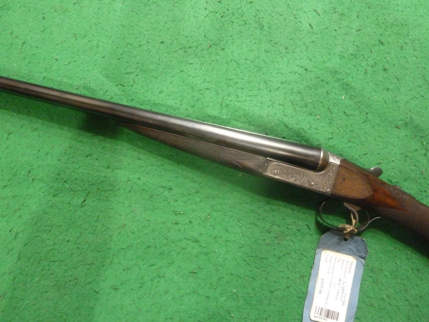  William Cashmore S/S Side By Side 12 Bore/gauge