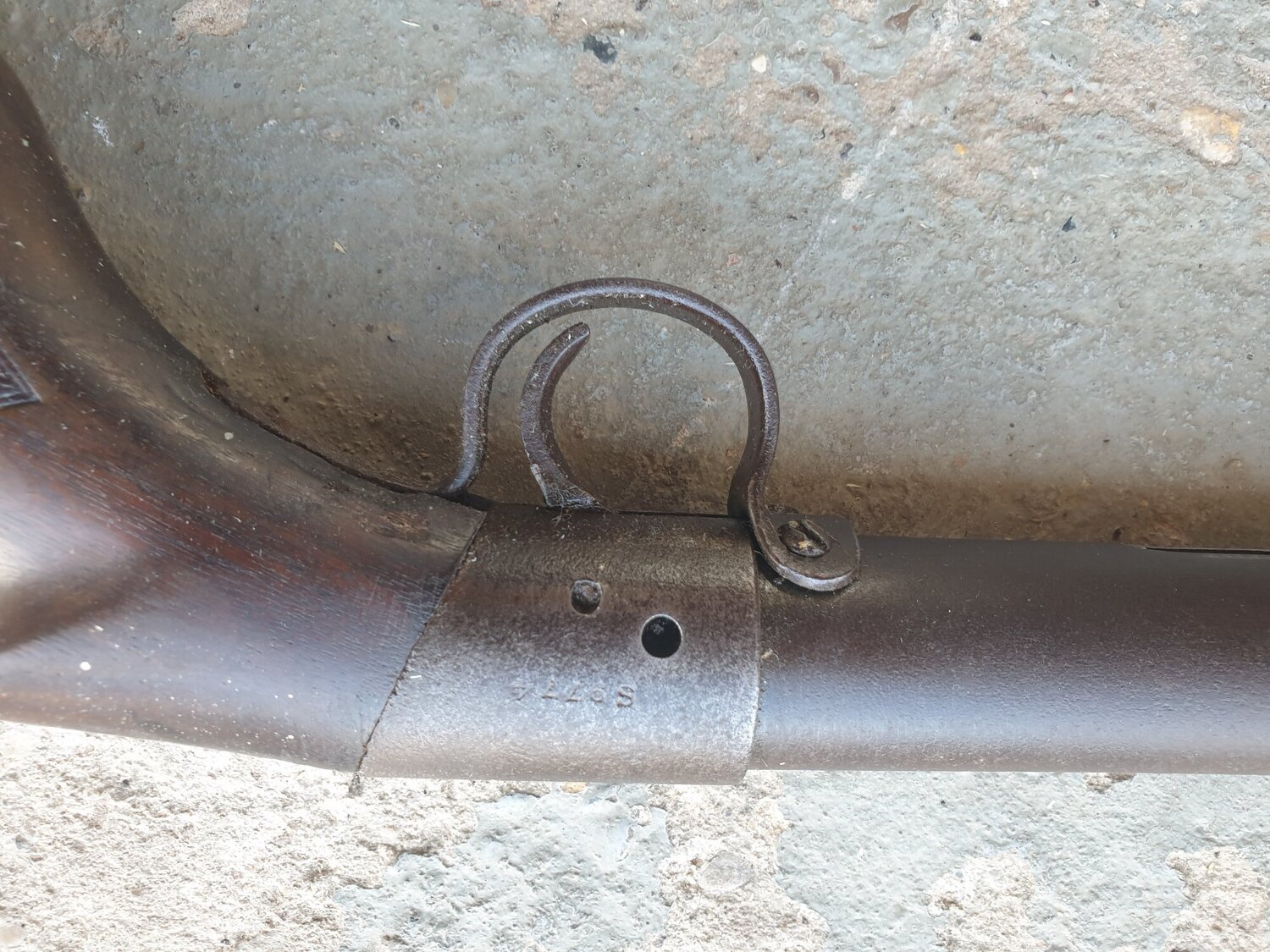 Believed to be pre war BSA improved model D. S9774  .22