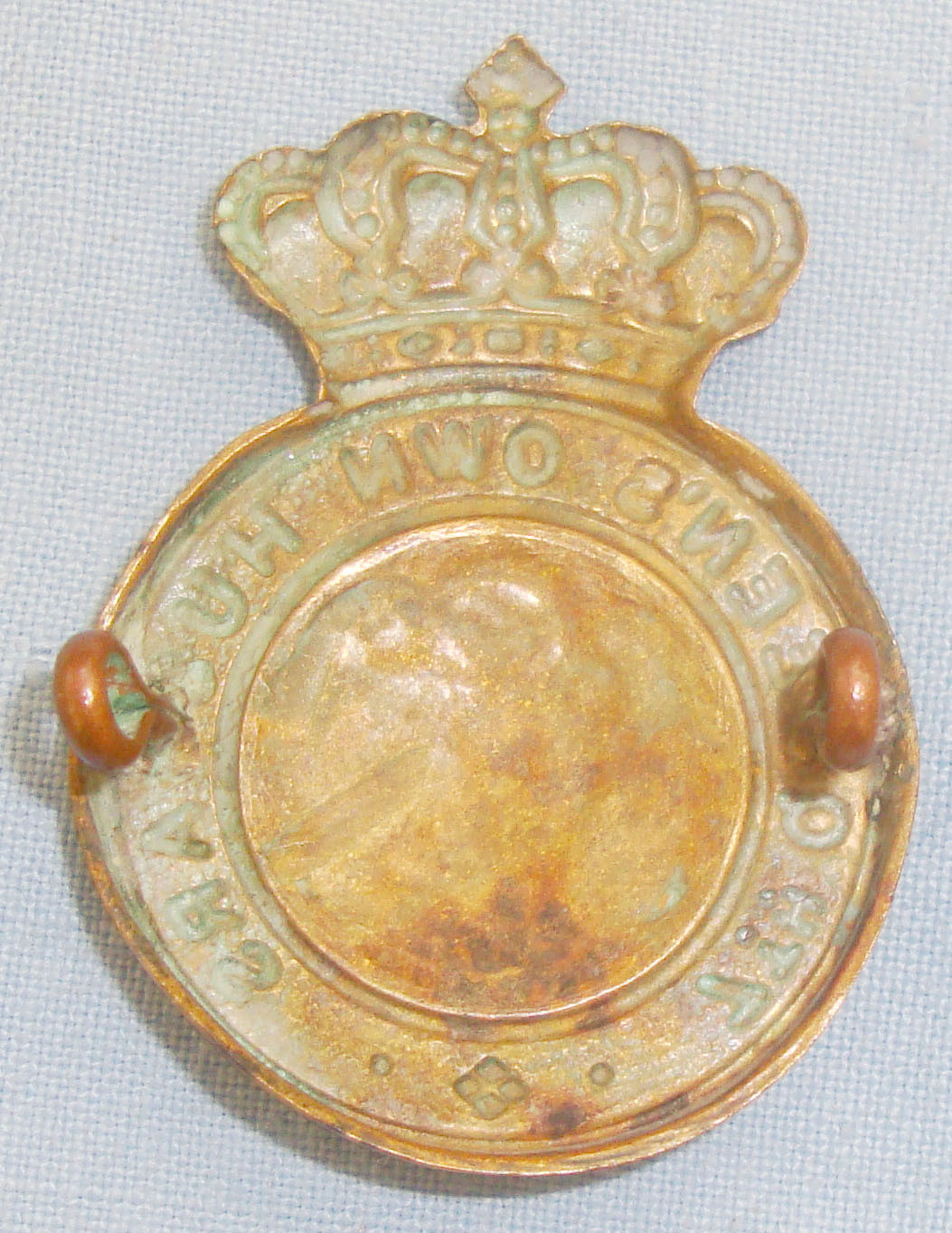  7th Queen\'s Own Hussars Badge. BA 438. 7th Queen\'s Own Hussars Badge. BA 438. Antique & Militaria