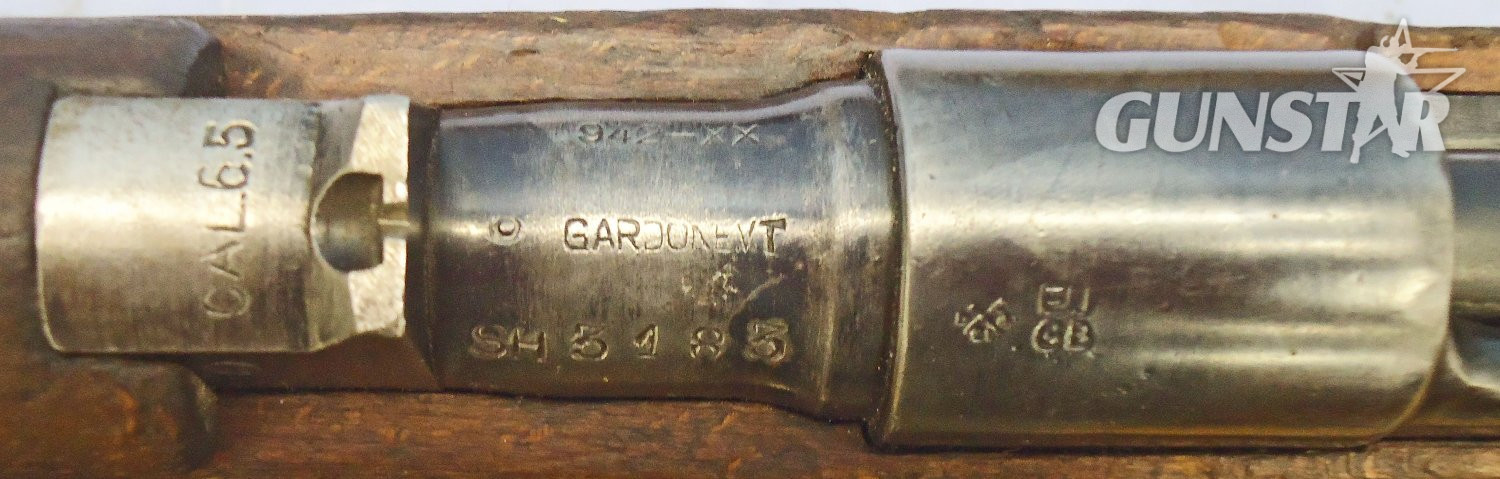 Gardone Val Trompia Arsenal Italian, Late WW2 Production, Gardone Val Trompia Arsenal, Carcano M1891 Cavalry Carbine (Moschetto Modello 91 da Cavalleria) 6.5mm (6.5x52) Bolt Action Carbine With Folding Bayonet **EU 2021 DEACTIVATION** Sn - 22725 Bolt Action 6.5 mm Rifle 