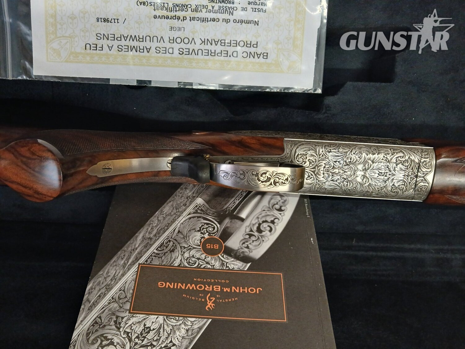 {CATEGORY} - Browning B15 Grade C Over and Under 12 Bore/gauge in 
