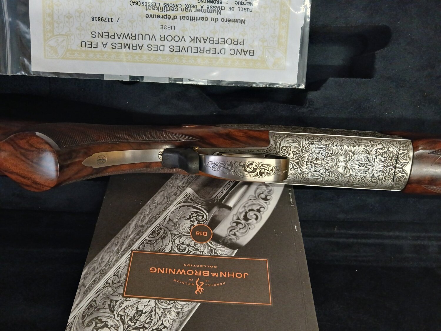 {CATEGORY} - Browning B15 Grade C Over and Under 12 Bore/gauge in 