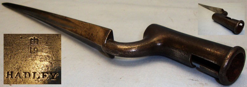 Scarce*British Carbine Socket Bayonet and Scabbard ‘India Pattern Sergeants’. BAYO 777. Bayonet