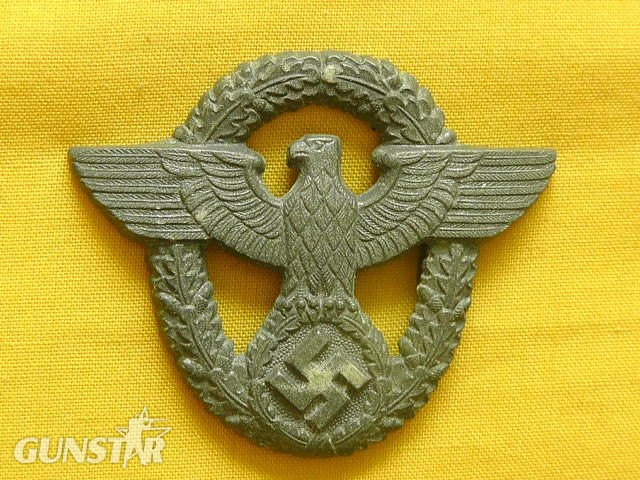 Unknown German world war two Police NCO's Cap Eagle Antique & Militaria