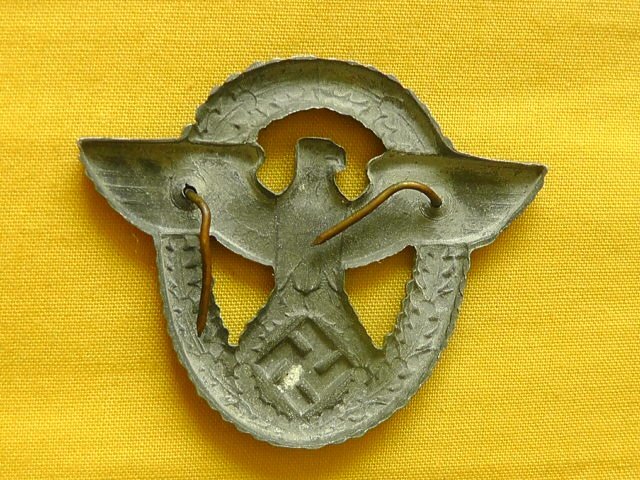 Unknown German world war two Police NCO's Cap Eagle Antique & Militaria