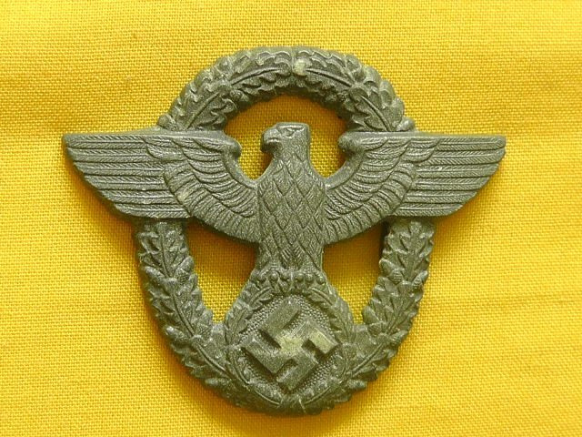 Unknown German world war two Police NCO's Cap Eagle Antique & Militaria