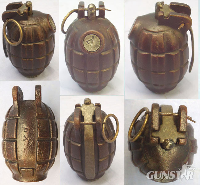 INERT DEACTIVATED. WW2, 1940 Dated, Mills No 36M MK1, Hand Grenade. - O 1933 INERT DEACTIVATED. WW2, 1940 Dated, Mills No 36M MK1, Hand Grenade. - O 1933  Other Ammunition in 