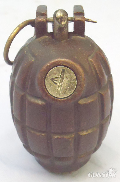 INERT DEACTIVATED. WW2, 1940 Dated, Mills No 36M MK1, Hand Grenade. - O 1933 INERT DEACTIVATED. WW2, 1940 Dated, Mills No 36M MK1, Hand Grenade. - O 1933  Other Ammunition - {CATEGORY} in 