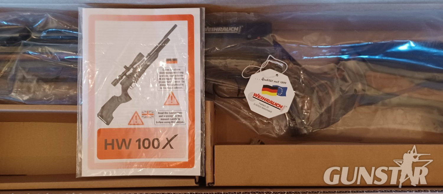 {CATEGORY} - Weihrauch HW100 X Sporter Laminate Adjustable. 22 Cal. .22