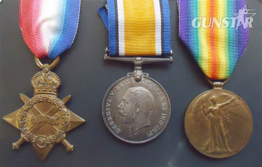 Trio Medal Group Comprising 1914-15 Star, War Medal and Victory Medal to Sapper Group Comprising 1914-15 Star, War Medal and Victory Medal to Sapper 589 Herbert Other Accessory in 