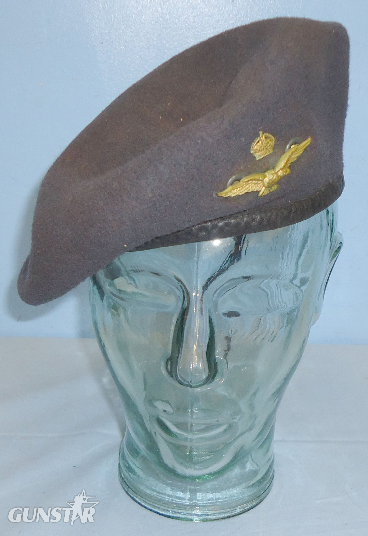 Original WWII 1943 Dated Royal Air Force Officers Beret. 22441:30. Original WWII 1943 Dated Royal Air Force Officers Beret. 22441:30.  Antique & Militaria in 