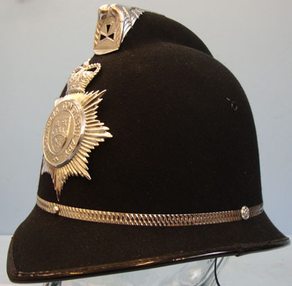 Mid-Anglia Constabulary Custodian Helmet By Christy's London, Size 7. Mid-Anglia Constabulary Custodian Helmet By Christy's London, Size 7.  Clothing
