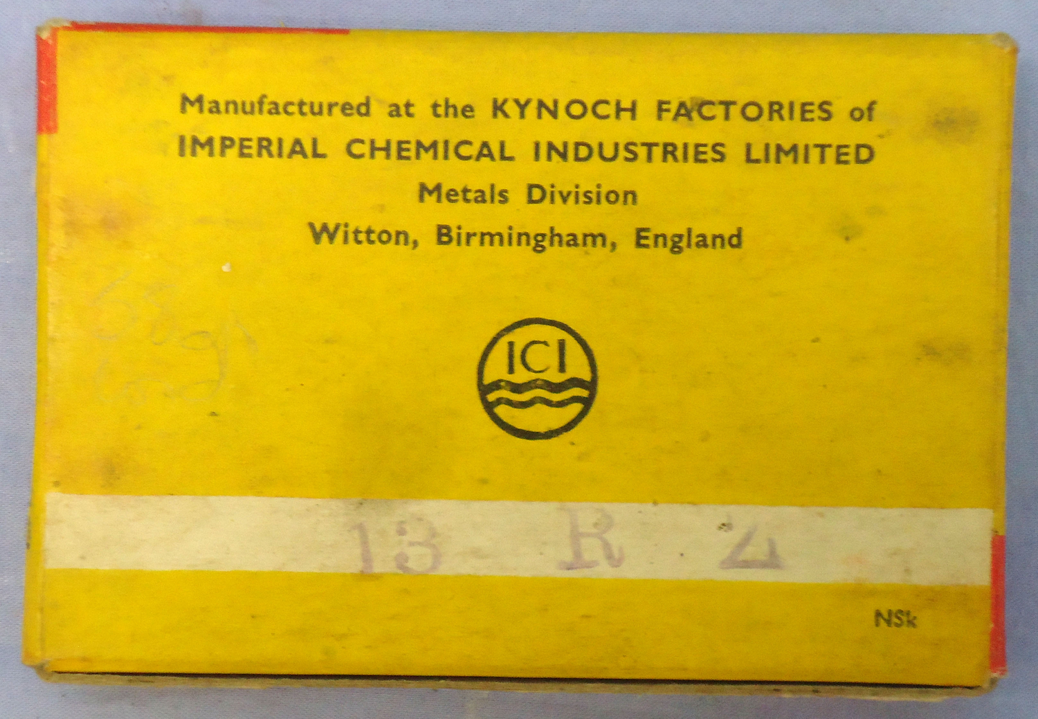  Kynoch INERT DEACTIVATED. British Original 5 Round Carton Of Kynoch .375 Magnum Rimless Nitro-Express Cartridges (for HOLLAND’S MAGAZINES RIFLES). - 20942:6  Other Ammunition