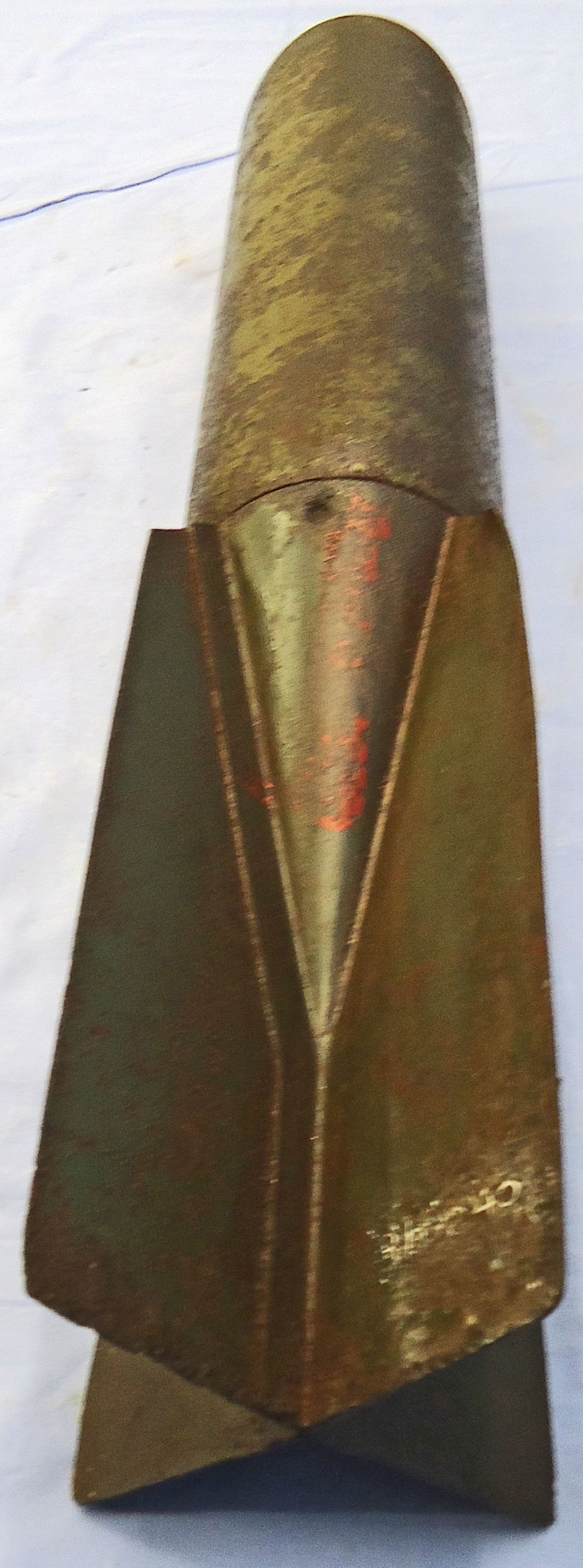 INERT DEACTIVATED. WW2, 1943 Dated, German Aircraft Dropped SD-10A, 10 Kg Splitterbombe. - O 2293 INERT DEACTIVATED. WW2, 1943 Dated, German Aircraft Dropped SD-10A, 10 Kg Splitterbombe. - O 2293 Various Other Ammunition 