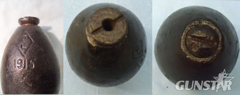 INERT DEACTIVATED. Rare British WW1, 1915 Dated No 16 Hand Grenade. Sn - 19322 INERT DEACTIVATED. Rare British WW1, 1915 Dated No 16 Hand Grenade. Sn - 19322  Other Ammunition