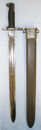 WW2 US Army UFH (Union Fork and Hoe Company) M1942 Bayonet & M3 Scabbard For The M1 Garand Rifle Bayonet