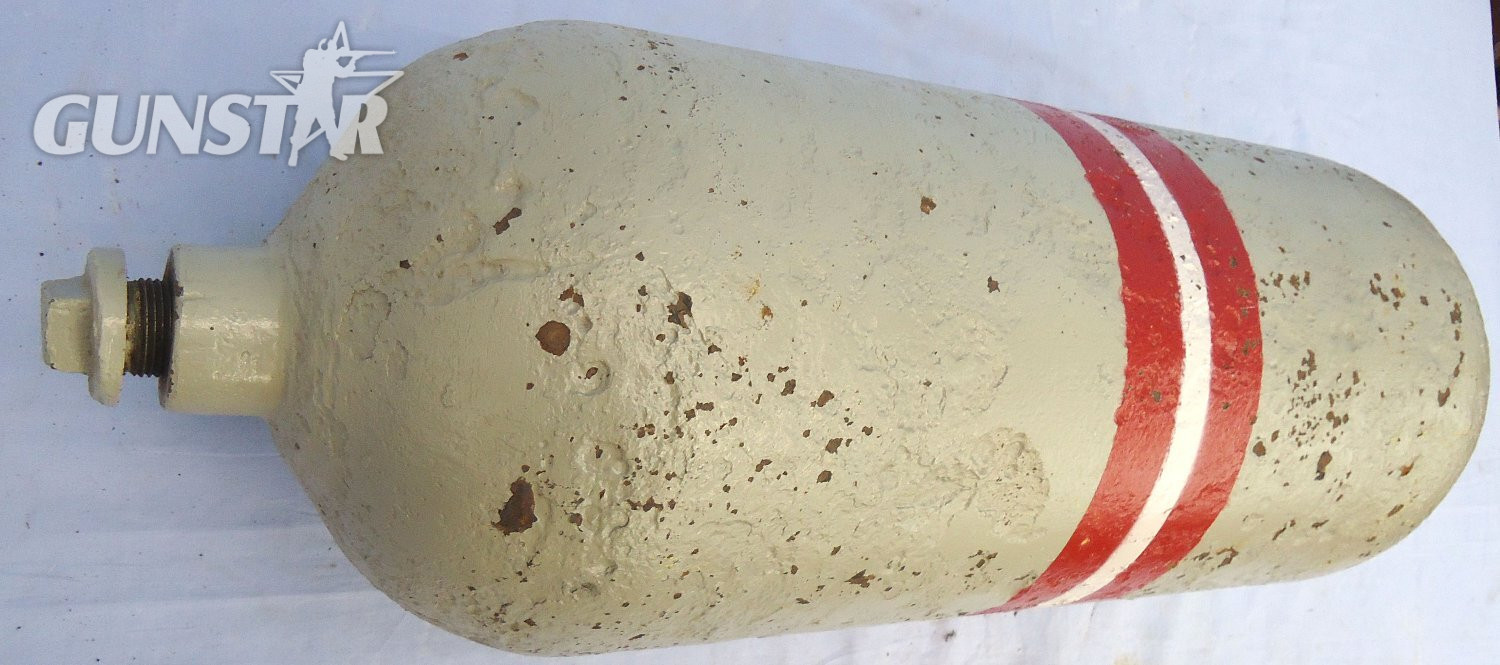 INERT DEACTIVATED. Original, RARE, Unfired, British, WW1, Livens 8 Inch Projector (Mortor) Gas Shell. - O 2257 INERT DEACTIVATED. Original, RARE, Unfired, British, WW1, Livens 8 Inch Projector (Mortor) Gas Shell. - O 2257  Other Ammunition 