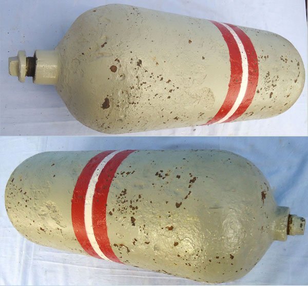INERT DEACTIVATED. Original, RARE, Unfired, British, WW1, Livens 8 Inch Projector (Mortor) Gas Shell. - O 2257 INERT DEACTIVATED. Original, RARE, Unfired, British, WW1, Livens 8 Inch Projector (Mortor) Gas Shell. - O 2257  Other Ammunition
