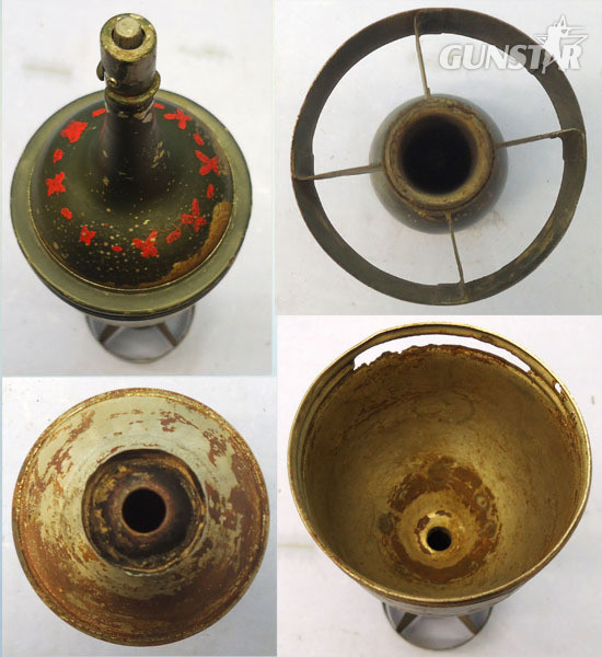 INERT DEACTIVATED. British, WW2, 1943 Dated, PIAT (Projector Infantry Anti-Tank) HEAT (High Explosive Anti-Tank) Round With Fuse. Sn - 21200 INERT DEACTIVATED. British, WW2, 1943 Dated, PIAT (Projector Infantry Anti-Tank) HEAT (High Explosive Anti-Tank) Round With Fuse. Sn - 21200  Other Ammunition