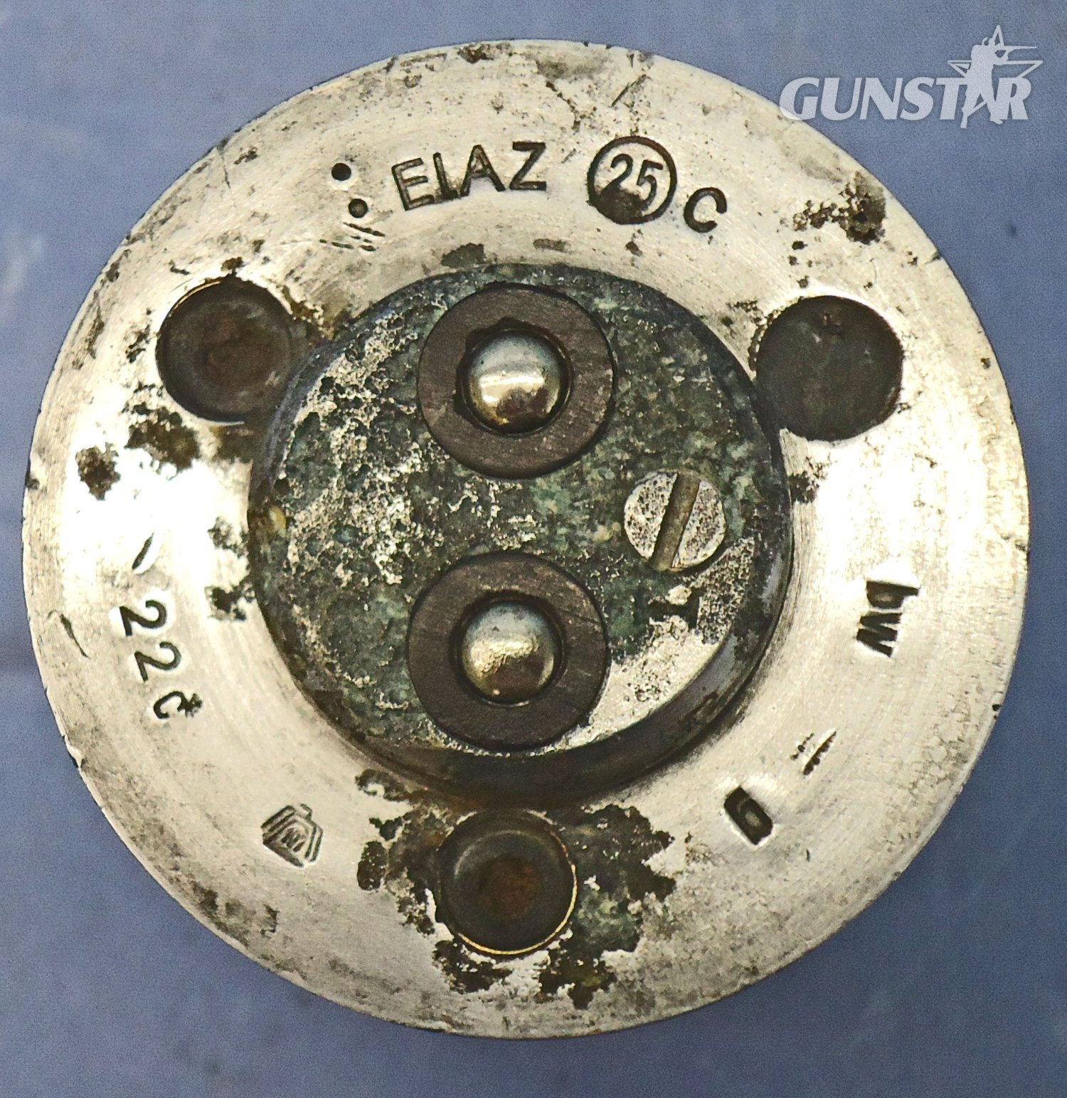 INERT DEACTIVATED, WW2, 1940 Dated German No25C ElAZ 25C Electrical Impact Bomb Fuze And Bakelite Transit Container. - O 2144 INERT DEACTIVATED, WW2, 1940 Dated German No25C ElAZ 25C Electrical Impact Bomb Fuze And Bakelite Transit Container. - O 2144  Other Ammunition - {CATEGORY}
