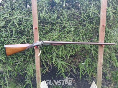 Isaac Hollis & Sons hammer Side By Side 12 Bore/gauge