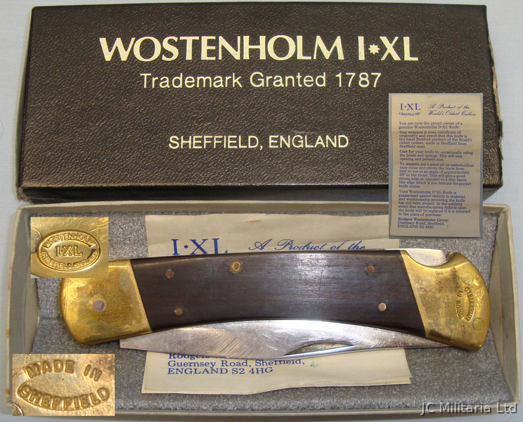 Wostenholm I*XL Locking Knife with Original Box. ED 2489 Knive