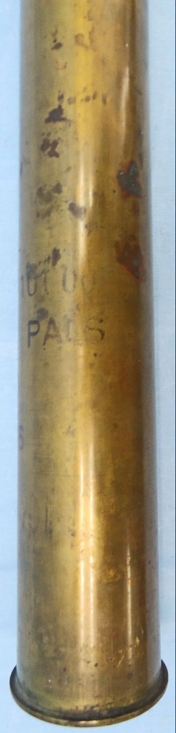 {CATEGORY} - INERT DEACTIVATED. Russian, WW2, 1941 Dated, 45mm (45x310R), Anti Tank Gun Fragmentation High Explosive (H.E) Round. - O 2226 INERT DEACTIVATED. Russian, WW2, 1941 Dated, 45mm (45x310R), Anti Tank Gun Fragmentation High Explosive (H.E) Round. - O 2226  Other Ammunition in 