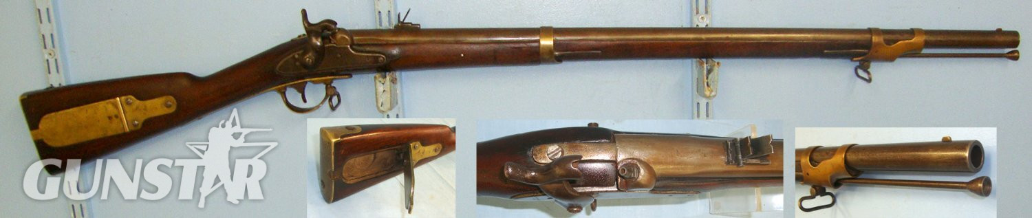 RARE**American – Mexican War & American Civil War Era 1849 Model 1841 U.S. Army Robbins & Lawrence .54 Calibre Muzzle Loading Percussion Mississippi Rifle. Sn 22568 rifle percussion Muzzleloader .54 Cal Muzzleloader Rifle in 