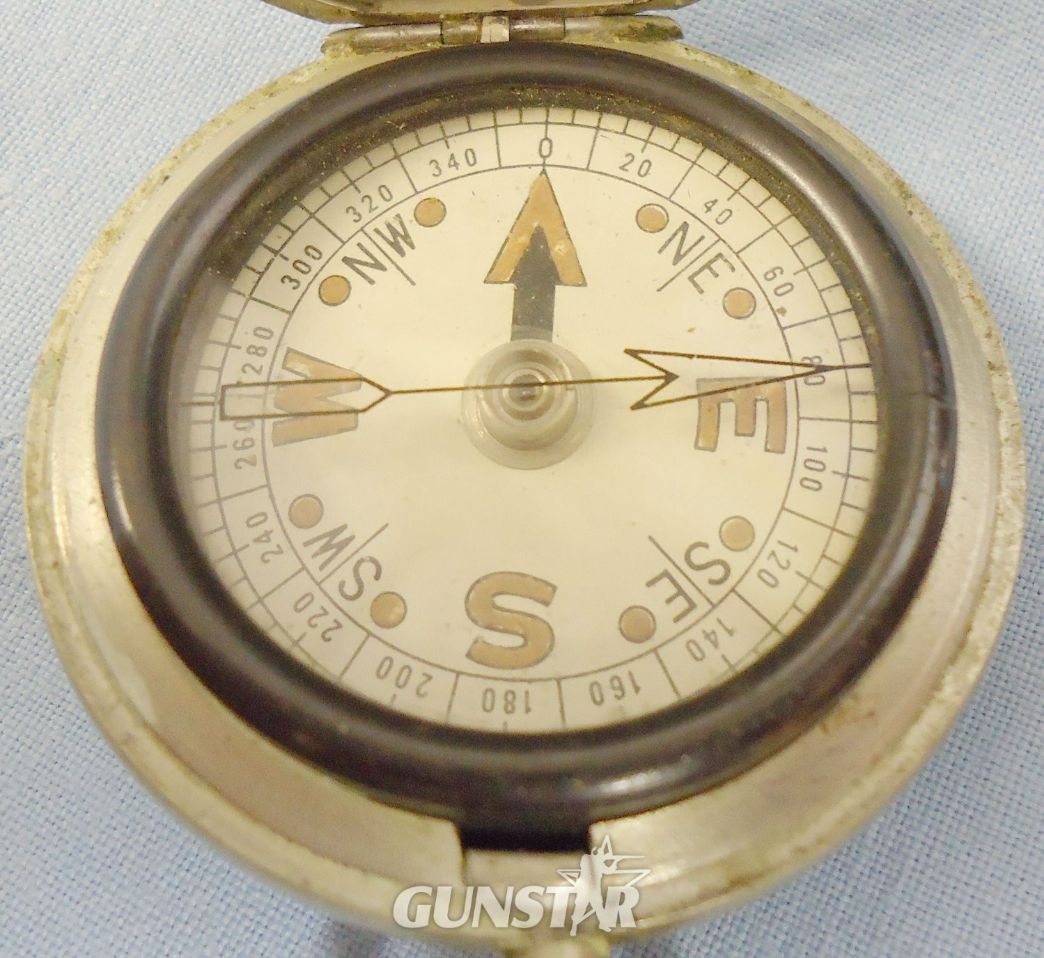 WWI Officers Military Pocket Watch Cased Compass. 21922. WWI Officers Military Pocket Watch Cased Compass. 21922.  Antique & Militaria
