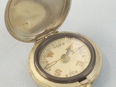 WWI Officers Military Pocket Watch Cased Compass. 21922. WWI Officers Military Pocket Watch Cased Compass. 21922.  Antique & Militaria
