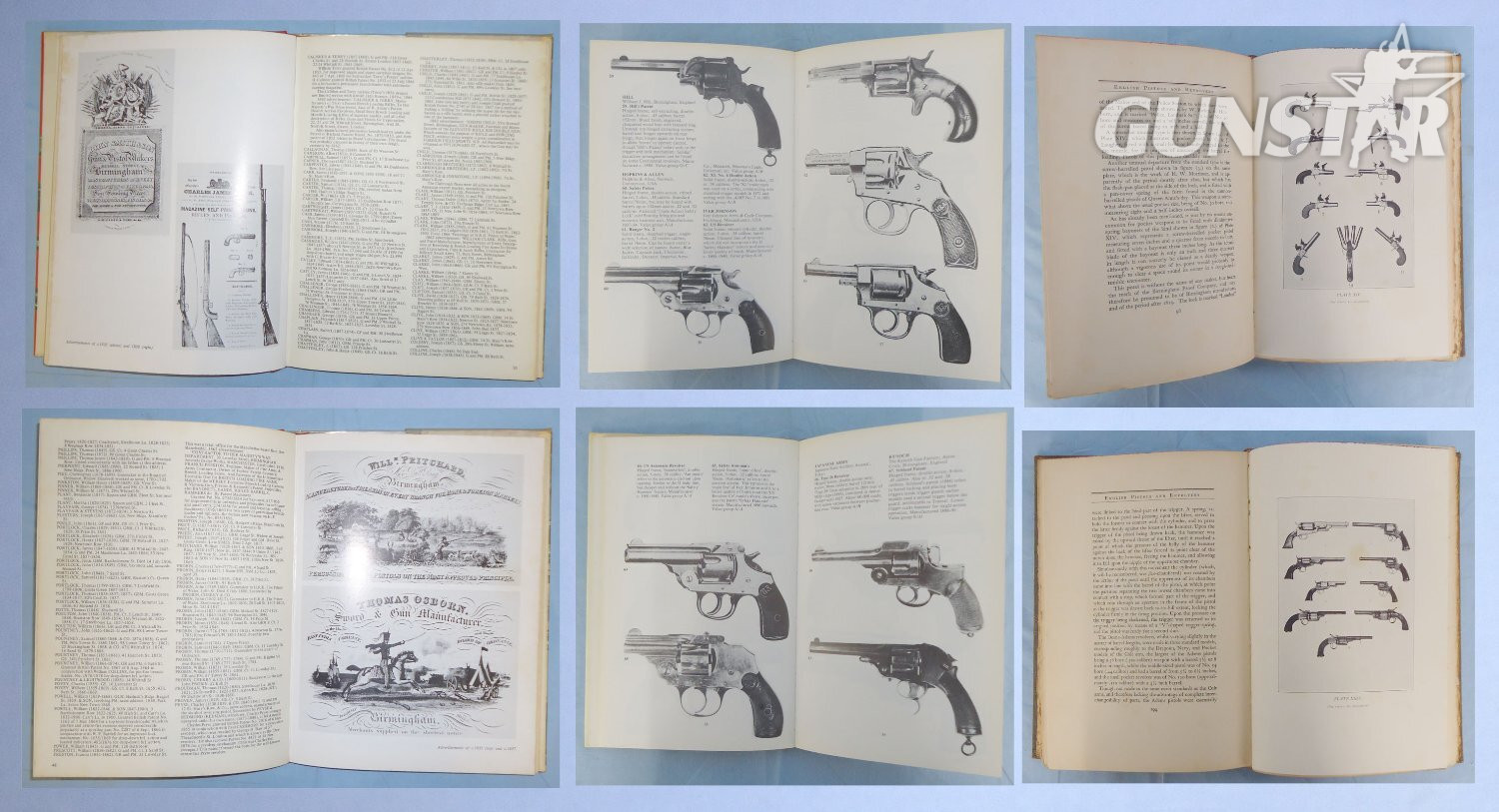 3 Hardback Books* English Gunmakers-English Pistols & Revolvers-Revolvers 1870-1940. BO 485. 3 Hardback Books* English Gunmakers-English Pistols & Revolvers-Revolvers 1870-1940. BO 485.  Other Accessory