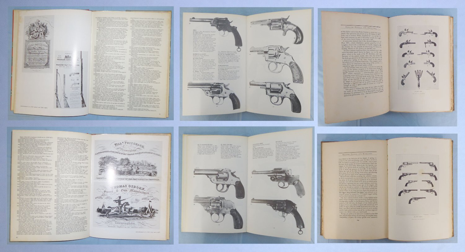 3 Hardback Books* English Gunmakers-English Pistols & Revolvers-Revolvers 1870-1940. BO 485. 3 Hardback Books* English Gunmakers-English Pistols & Revolvers-Revolvers 1870-1940. BO 485.  Other Accessory
