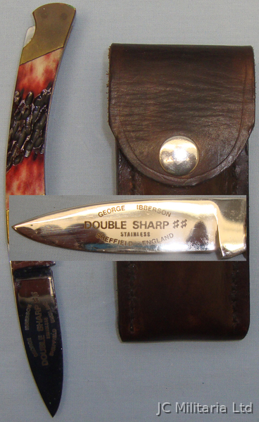 A ‘George Ibberson’ ‘Double Sharp ##’ Locking Knife. ED 2491. Knive in 