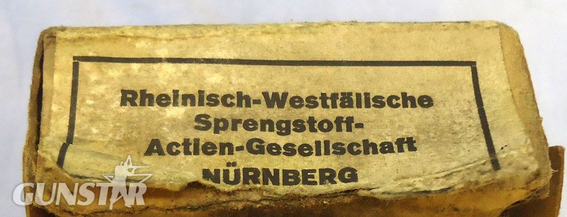 DEACTIVATED INERT. Unfired Pre War 10 Round Pack Of RWS 8x57JR Hunting Ammunition. - O 1844 DEACTIVATED INERT. Unfired Pre War 10 Round Pack Of RWS 8x57JR Hunting Ammunition. - O 1844  Other Ammunition 