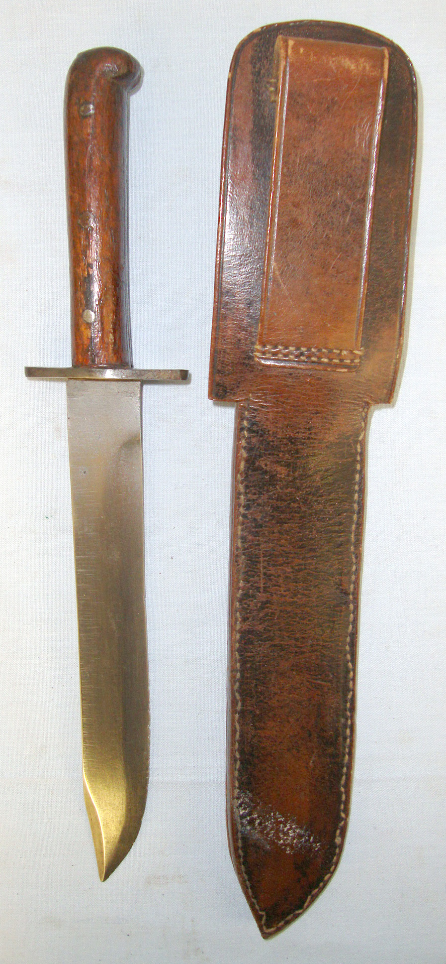  WW2 Burma Campaign Chindit Special Forces, Fighting Knife / Combat Bowie & Scabbard. ED 2205 Knive