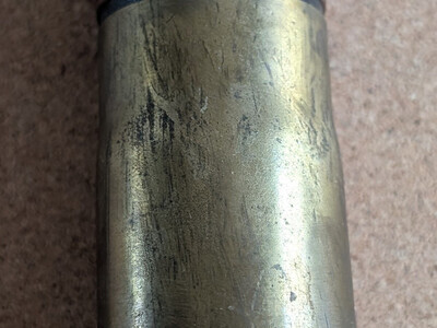 WW1 Inert Artillery Trench Art Paperweight Antique & Militaria