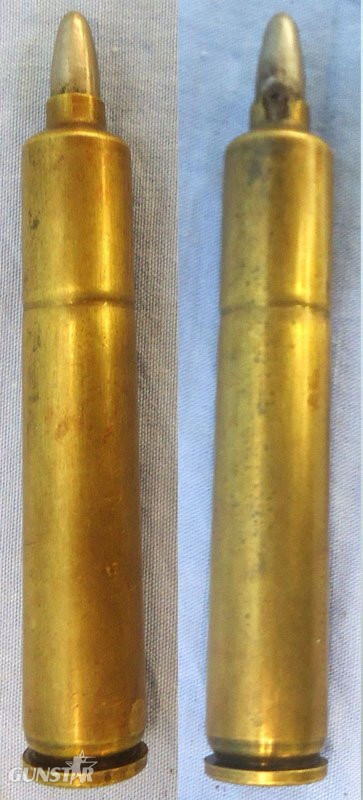  INERT DEACTIVATED. **VERY RARE**. Mexican 5.2mm (5.2x68) Ball Round for the 5.2.mm Montdragon Service Rifle. Sn - 22787:2 INERT DEACTIVATED. **VERY RARE**. Mexican 5.2mm (5.2x68) Ball Round for the 5.2.mm Montdragon Service Rifle. Sn - 22787:2  Other Ammunition