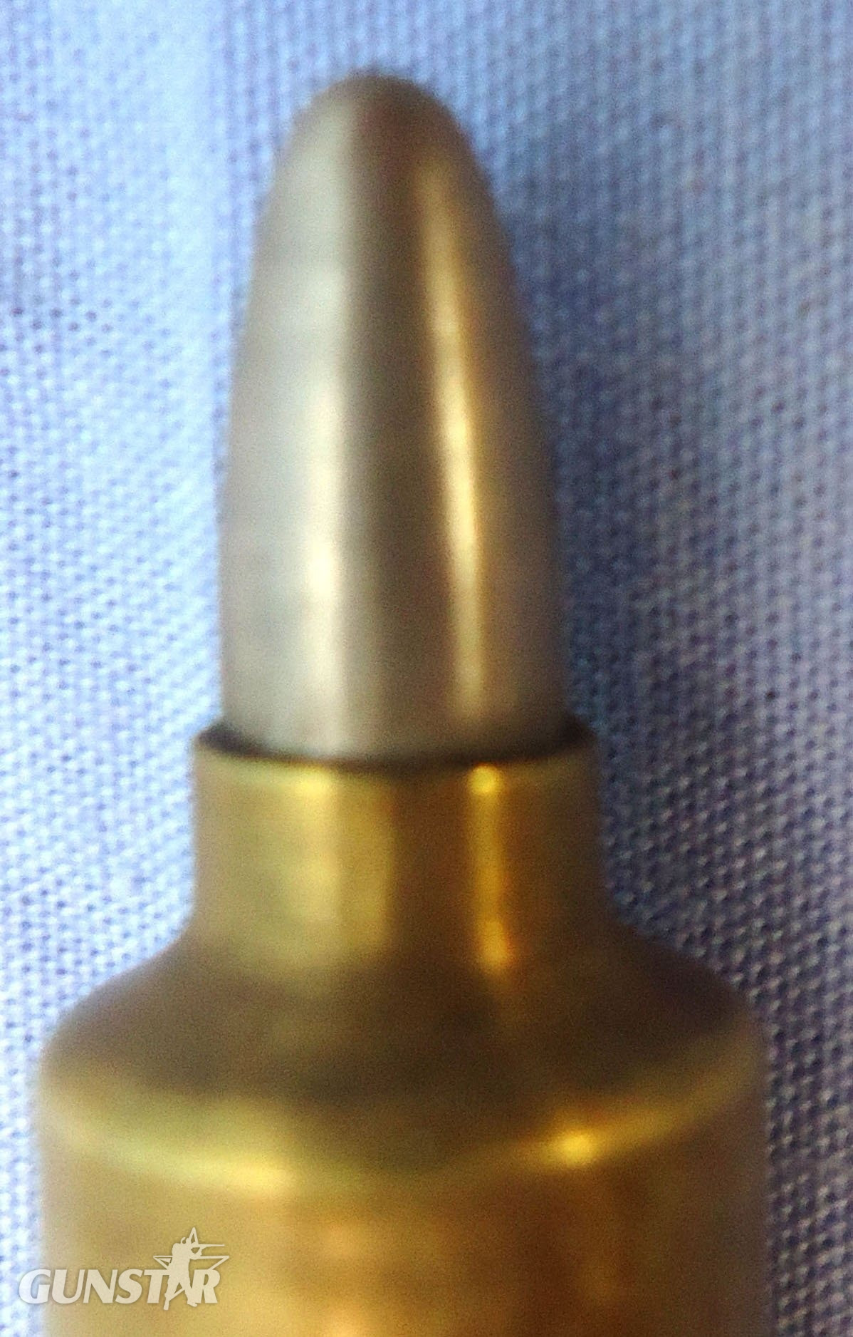 {CATEGORY} - INERT DEACTIVATED. **VERY RARE**. Mexican 5.2mm (5.2x68) Ball Round for the 5.2.mm Montdragon Service Rifle. Sn - 22787:2 INERT DEACTIVATED. **VERY RARE**. Mexican 5.2mm (5.2x68) Ball Round for the 5.2.mm Montdragon Service Rifle. Sn - 22787:2  Other Ammunition in 