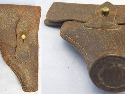 German Officers, WW1/WW2 Pigskin Holster for a Small Frame Semi Automatic Pistol. - L 508 German Officers, WW1/WW2 Pigskin Holster for a Small Frame Semi Automatic Pistol. - L 508 Care & Storage