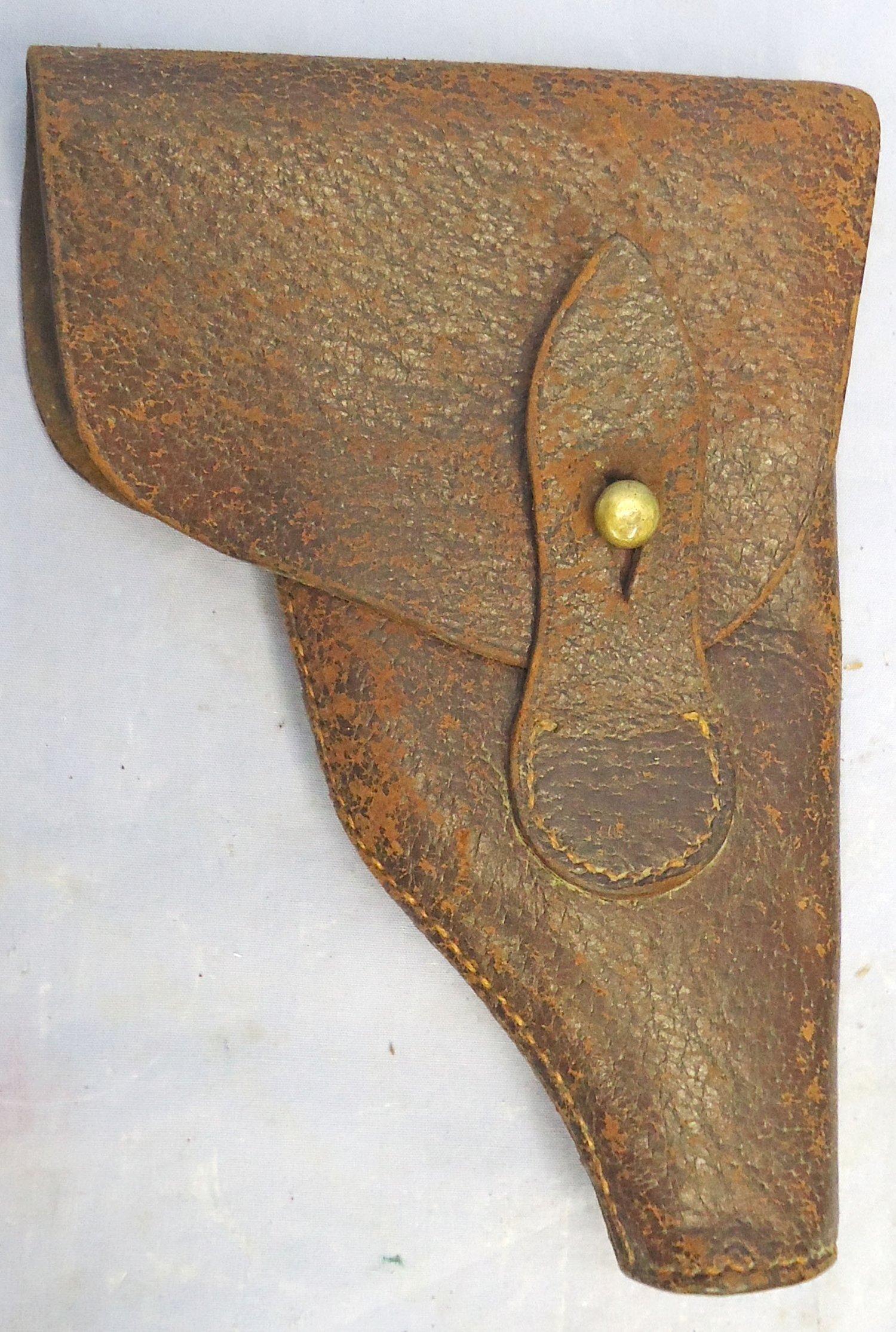 German Officers, WW1/WW2 Pigskin Holster for a Small Frame Semi Automatic Pistol. - L 508 German Officers, WW1/WW2 Pigskin Holster for a Small Frame Semi Automatic Pistol. - L 508 Care & Storage - {CATEGORY} in 