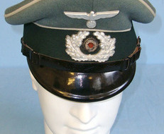 Vogel Braunsberg EREL Sonderklasse Luftwaffe NCO’s & Other Ranks Heer Army Visor Cap By Vogel Braunsberg EREL Sonde Clothing