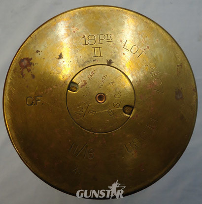 INERT DEACTIVATED. WW1 Unfired British 18 Pdr Phosphorous Smoke Round Manufactur INERT DEACTIVATED. WW1 Unfired British 18 Pdr Phosphorous Smoke Round Manufactur Antique & Militaria