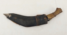 Nepalese Kukri And Scabbard Knive