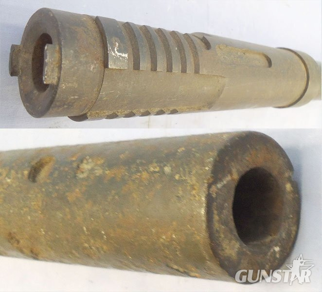  Mauser German WW2 MK151/20 Aircraft Cannon Barrel. - D 2126 None  Cannon