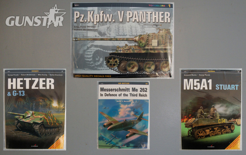 A Brand New Set of Four Books for Modellers & Researchers Covering ‘PZ.Kpfw. V Panther, Hetzer & G-13, M5A1 Stuart Tanks and also the Messerschmitt Me 262. BO 424 A Brand New Set of Four Books for Modellers & Researchers Covering ‘PZ.Kpfw. V Panther, Hetzer & G-13, M5A1 Stuart Tanks and also the Messerschmitt Me 262. BO 424 Other Accessory
