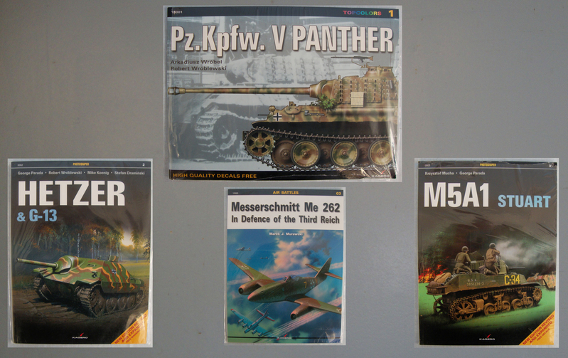 A Brand New Set of Four Books for Modellers & Researchers Covering ‘PZ.Kpfw. V Panther, Hetzer & G-13, M5A1 Stuart Tanks and also the Messerschmitt Me 262. BO 424 A Brand New Set of Four Books for Modellers & Researchers Covering ‘PZ.Kpfw. V Panther, Hetzer & G-13, M5A1 Stuart Tanks and also the Messerschmitt Me 262. BO 424 Other Accessory